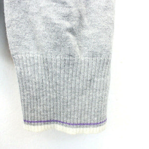FRED PERRY 90s Knit Sweatshirt Grey | Medium