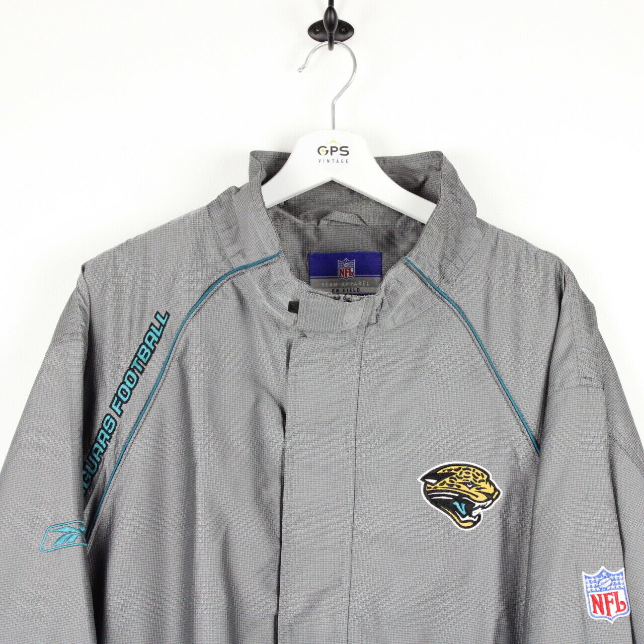 NFL Jacksonville JAGUARS Jacket Grey | XXL