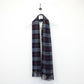 BURBERRY 00s Nova Check Scarf | Navy Blue