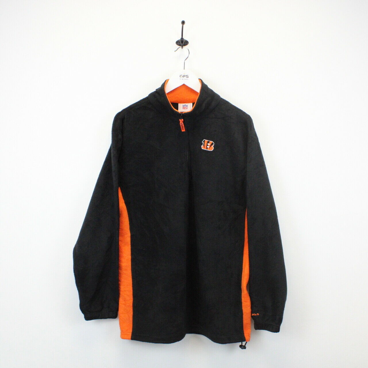 NFL Cincinnati BENGALS Fleece Black | Large