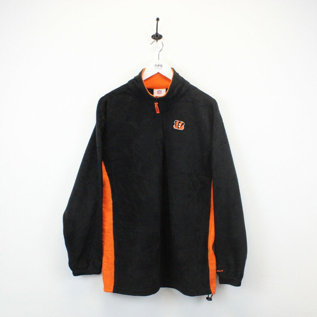 NFL Cincinnati BENGALS Fleece Black | Large