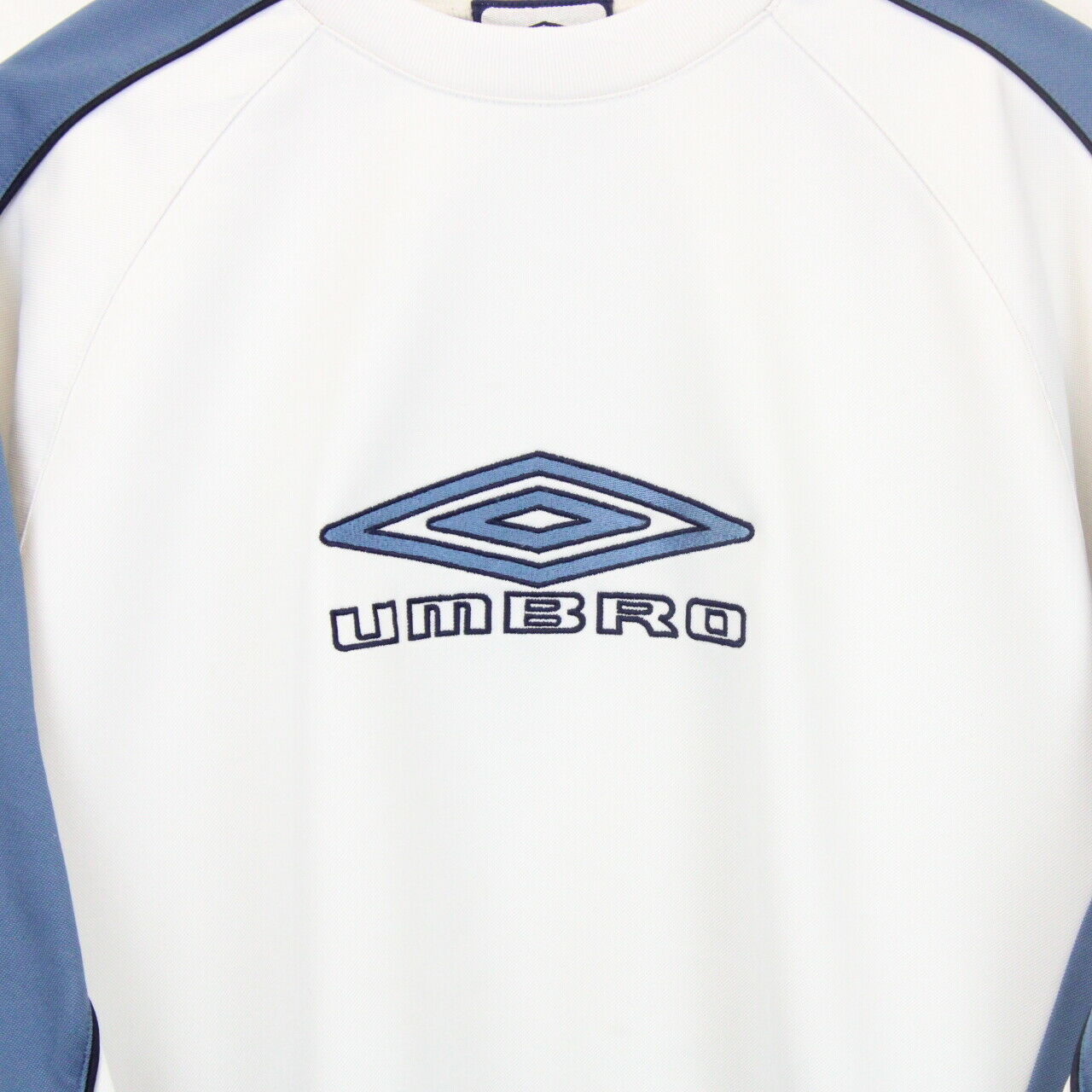 UMBRO 00s Sweatshirt White | Medium