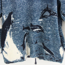 Load image into Gallery viewer, Womens 90s Fleece Jacket Blue | XL
