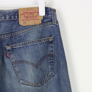Mens LEVIS 501 Jeans Mid Blue | W33 L34