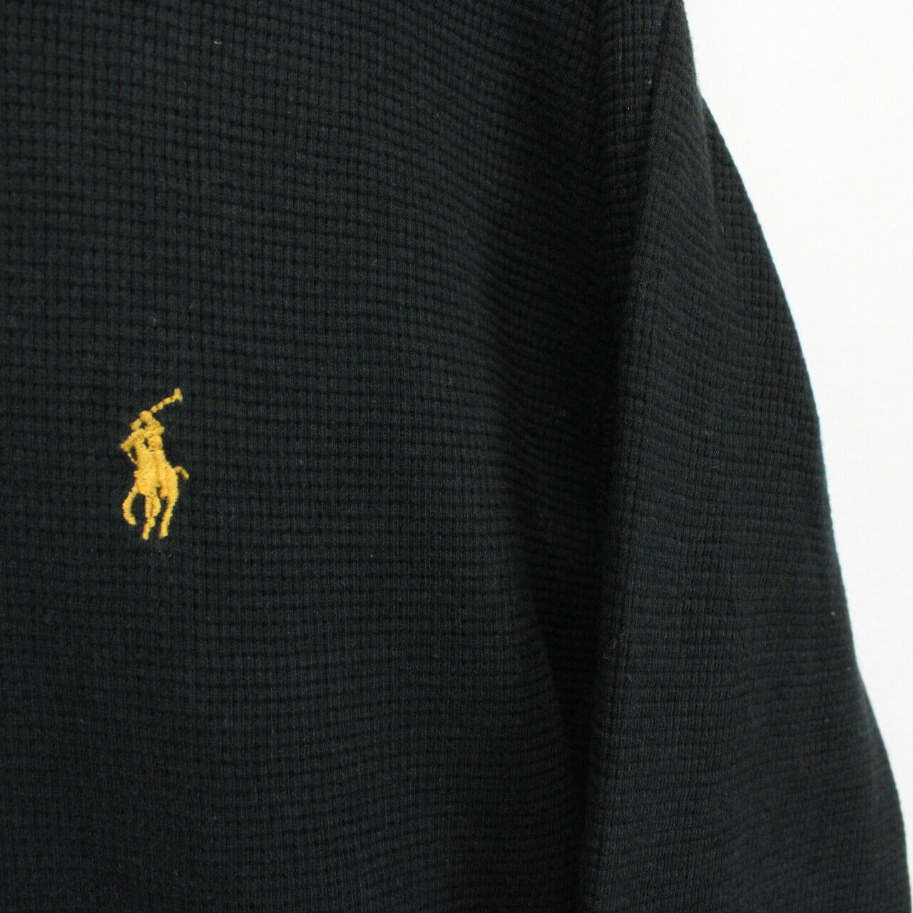 RALPH LAUREN Knit Sweatshirt Black | Medium