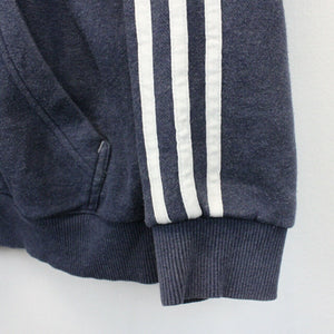 ADIDAS Hoodie Navy Blue | Small