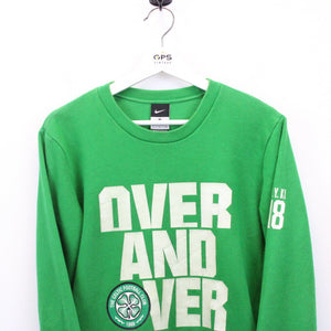 NIKE CELTIC FC Sweatshirt Green | Small
