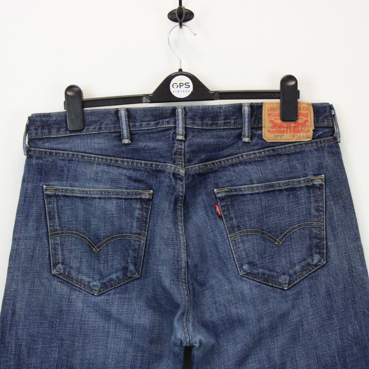 LEVIS 501 Jeans Mid Blue | W38 L28