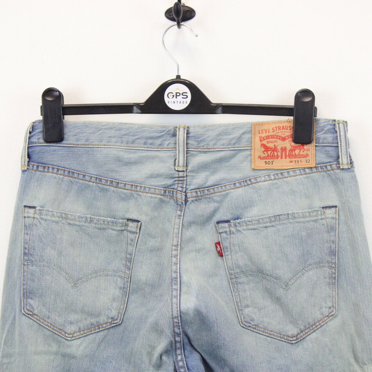LEVIS 501 Jeans Light Blue | W33 L32