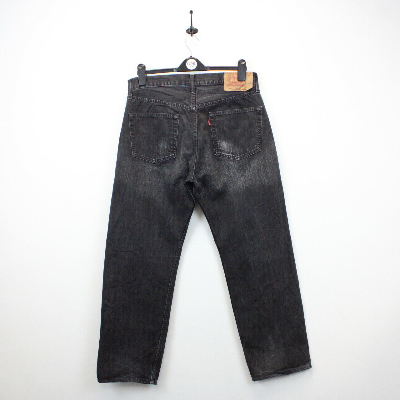 LEVIS 501 Jeans Black Charcoal | W34 L32 – GPS Vintage