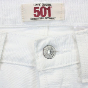 LEVIS 501 Jeans White | W33 L32
