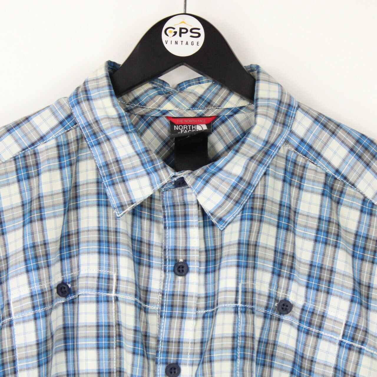 Mens THE NORTH FACE Shirt Blue | Large