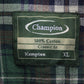 CHAMPION Check Shirt Green | XL