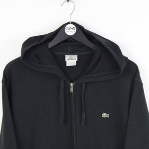 LACOSTE Hoodie Black | Large