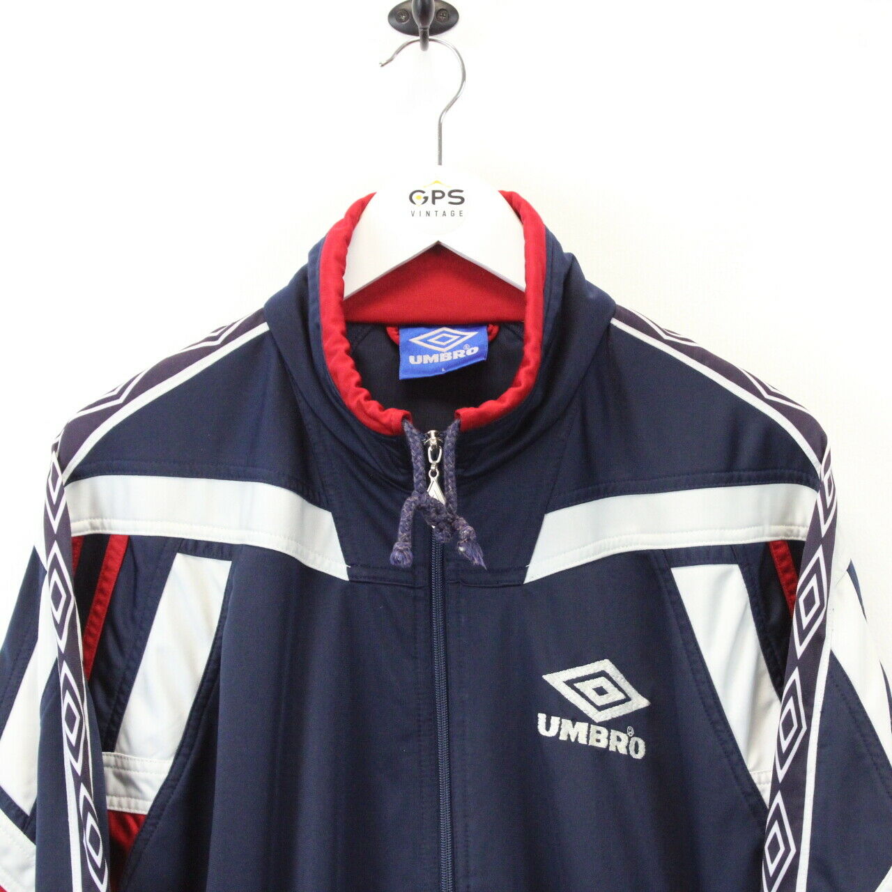 UMBRO 90s Track Top Navy Blue | Large
