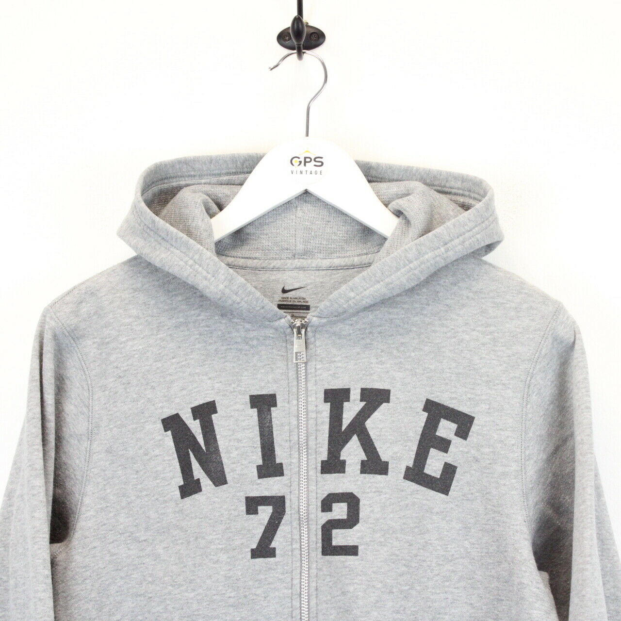 Womens NIKE Hoodie Grey | Small