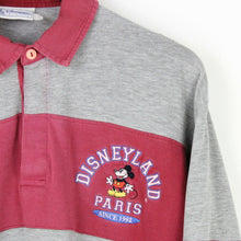 Load image into Gallery viewer, Mens DISNEYLAND PARIS 90s Rugby Polo Shirt Multicolour | Medium
