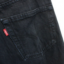 Load image into Gallery viewer, LEVIS 501 Jeans Black | W35 L32
