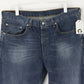 Mens LEVIS 758 Jeans Dark Blue | W38 L34