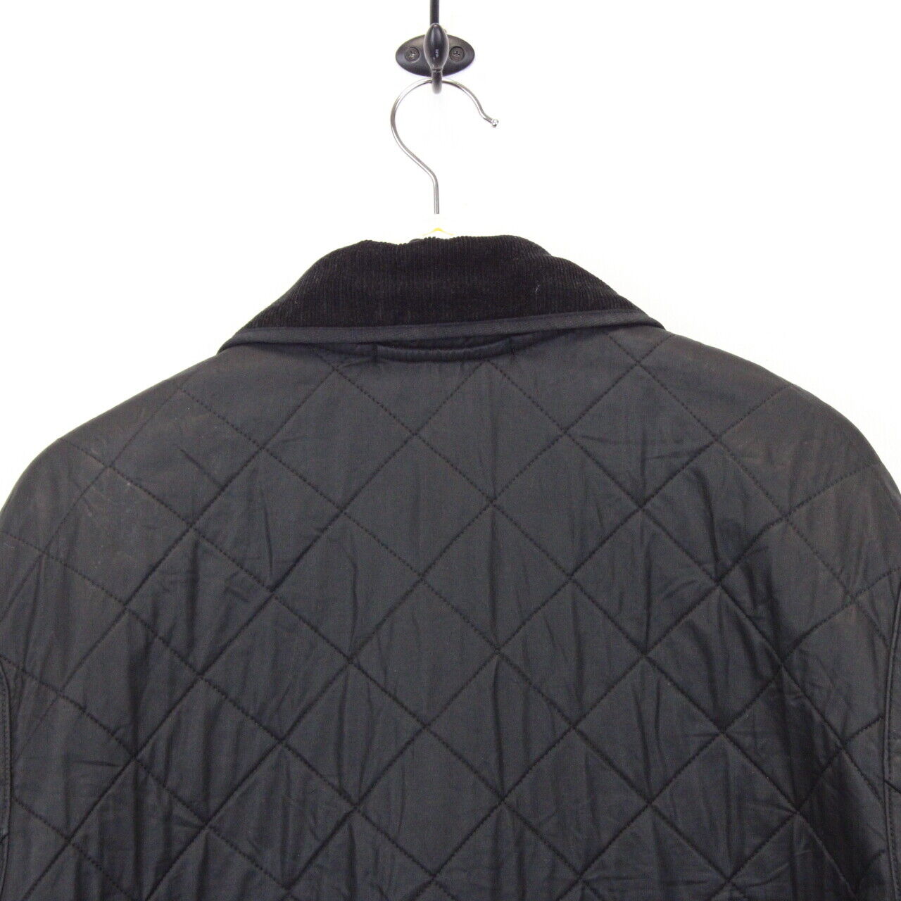 BARBOUR Duracotton Polarquilt Jacket Black | Medium