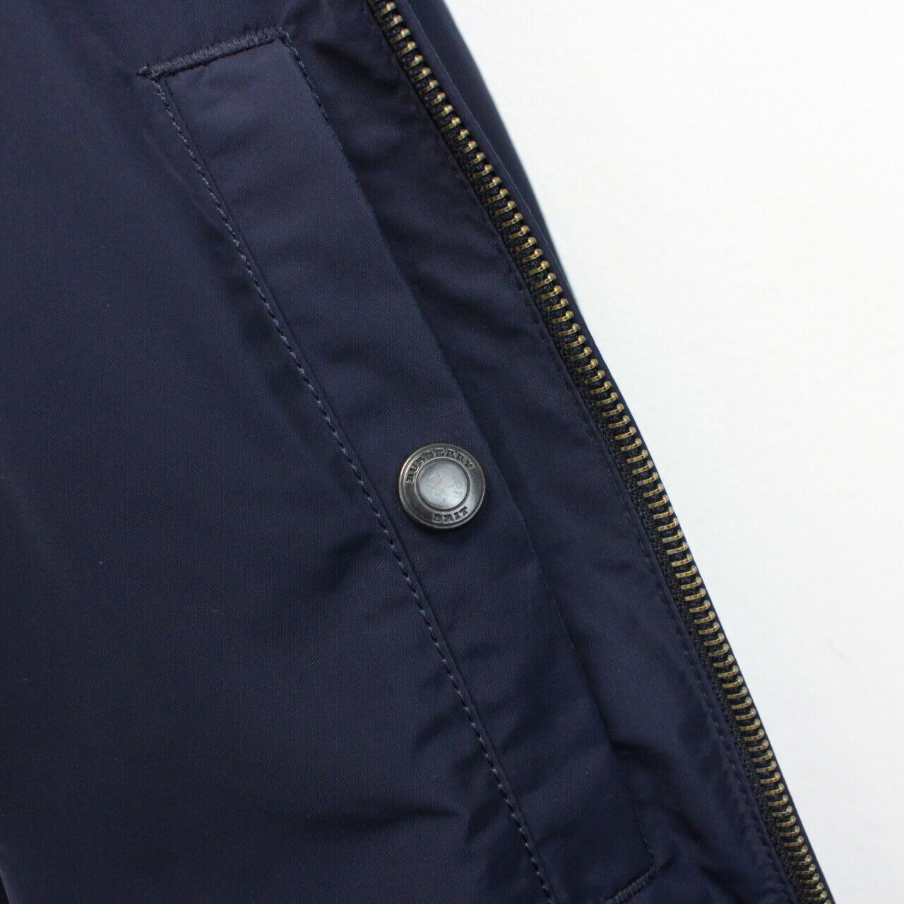 BURBERRY BRIT Harrington Jacket Navy Blue | XL