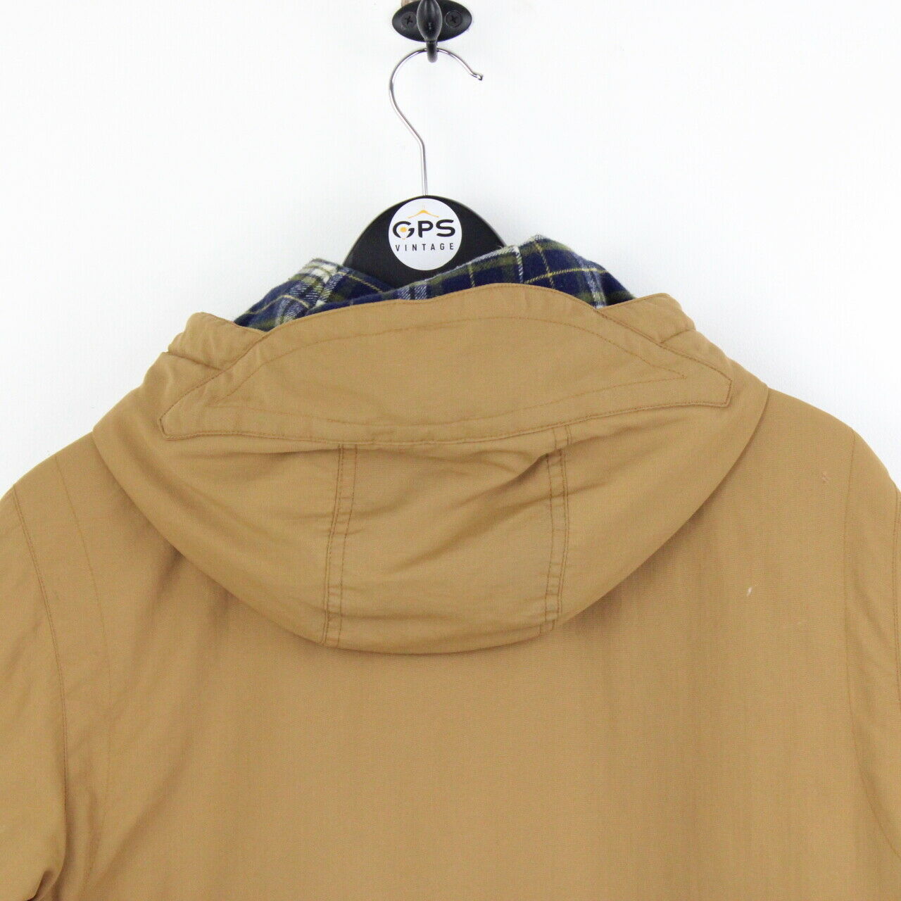Mens FRED PERRY Parka Jacket Tan | XS