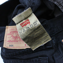 Load image into Gallery viewer, LEVIS 501 Jeans Black | W33 L34
