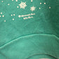 Womens 90s Christmas Sweatshirt Green | Large