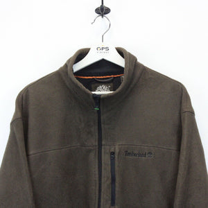 TIMBERLAND 00s Fleece Jacket Green | XXL