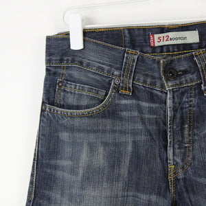 Mens LEVIS 512 Jeans Dark Blue | W31 L34