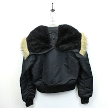 Load image into Gallery viewer, Womens ALPHA INDUSTRIES Flight Jacket Black | Medium
