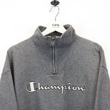 Load image into Gallery viewer, CHAMPION 00s 1/4 Zip Sweatshirt Grey | XXL
