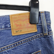 Load image into Gallery viewer, Womens LEVIS 501 CT Jeans Blue | W34 L30
