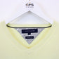TOMMY HILFIGER Knit Sweatshirt Yellow | Large