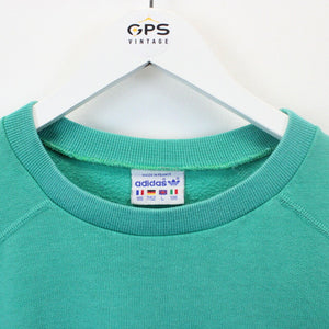 ADIDAS 80s Sweatshirt Green | Large