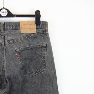 LEVIS 501 Jeans Grey Charcoal | W34 L28