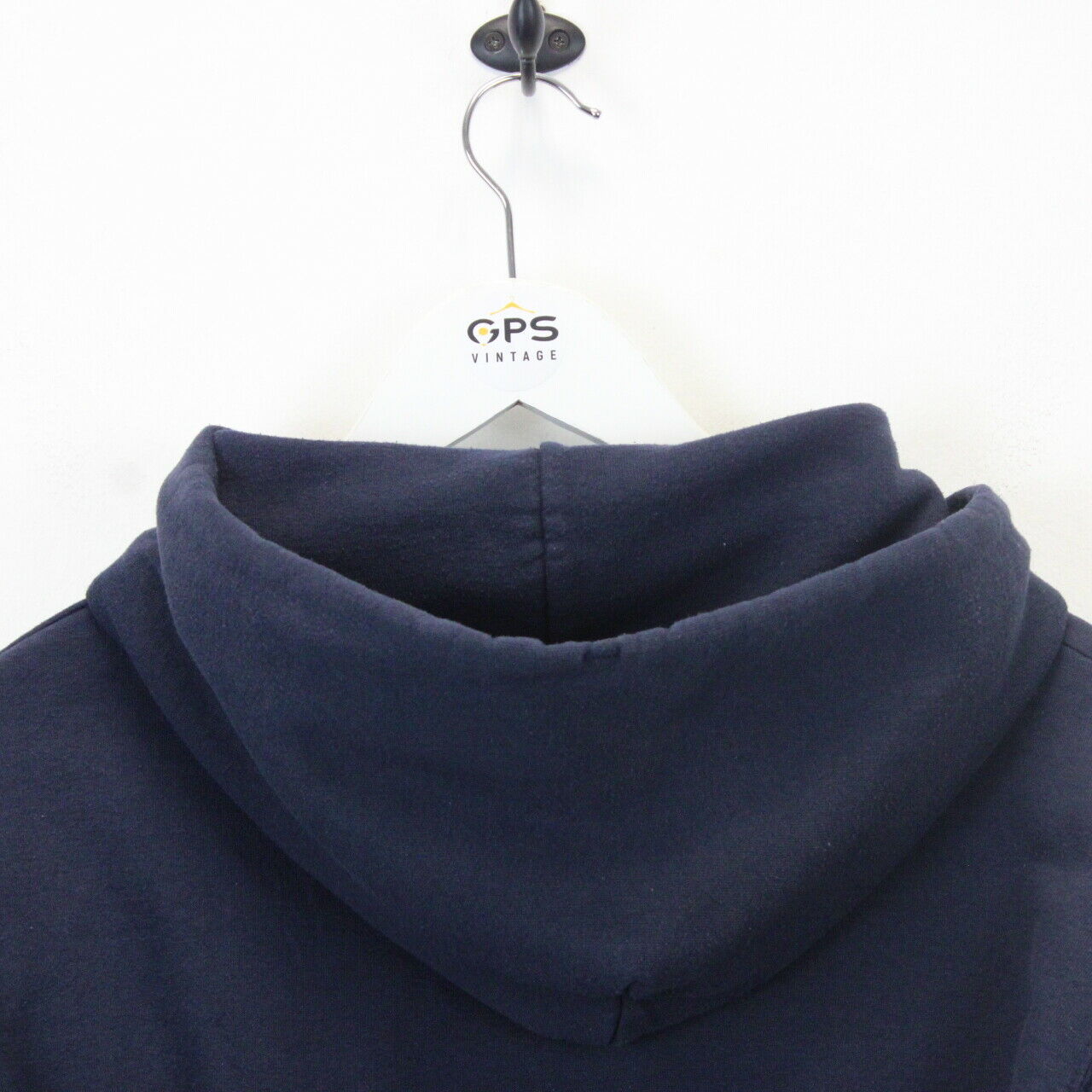 CHAMPION 90s Hoodie Navy Blue | Small