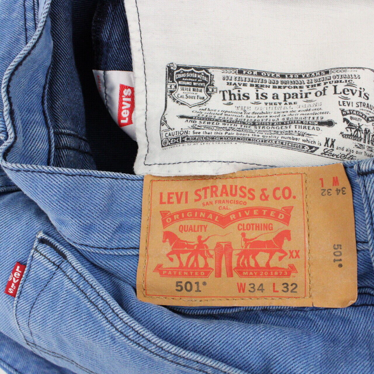 LEVIS 501 Jeans Blue | W34 L32
