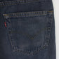 Mens LEVIS 501 Jeans Dark Blue | W32 L28