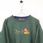 Womens DISNEY 90s Sweatshirt Green | Large