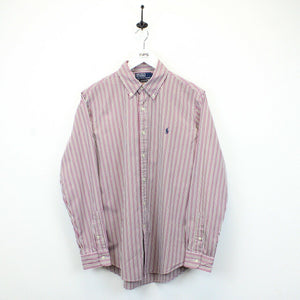 RALPH LAUREN 90s Shirt Red | Medium