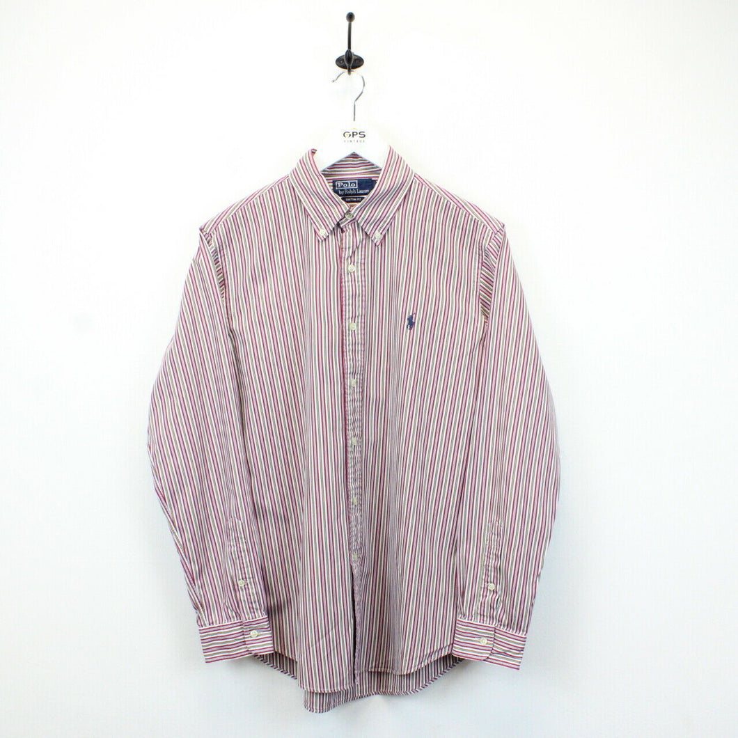 RALPH LAUREN 90s Shirt Red | Medium
