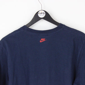 Mens NIKE 00s T-Shirt Navy Blue | Medium