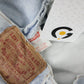 Mens LEVIS 501 Jeans Light Blue | W32 L32