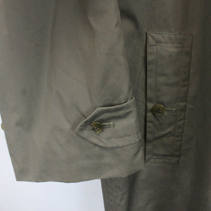 BURBERRYS 90s Trench Coat Green | Medium