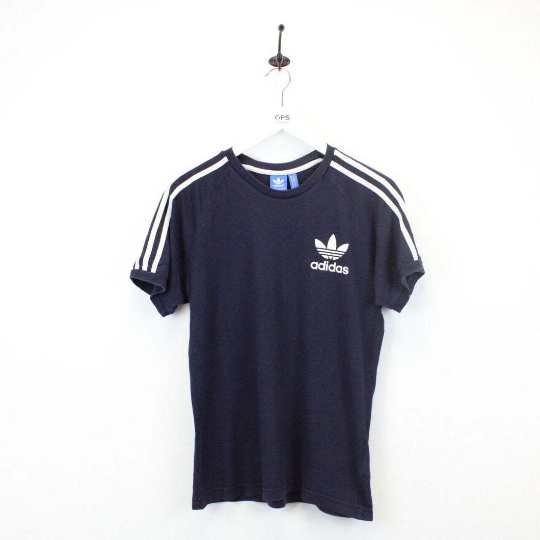 ADIDAS T-Shirt Navy Blue | Medium