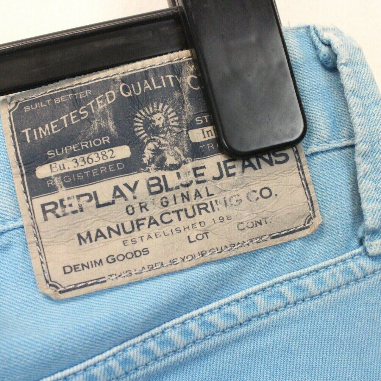 REPLAY Shorts Light Blue | W32