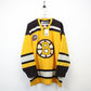 NHL REEBOK 00s Boston BRUINS Jersey Yellow | XL