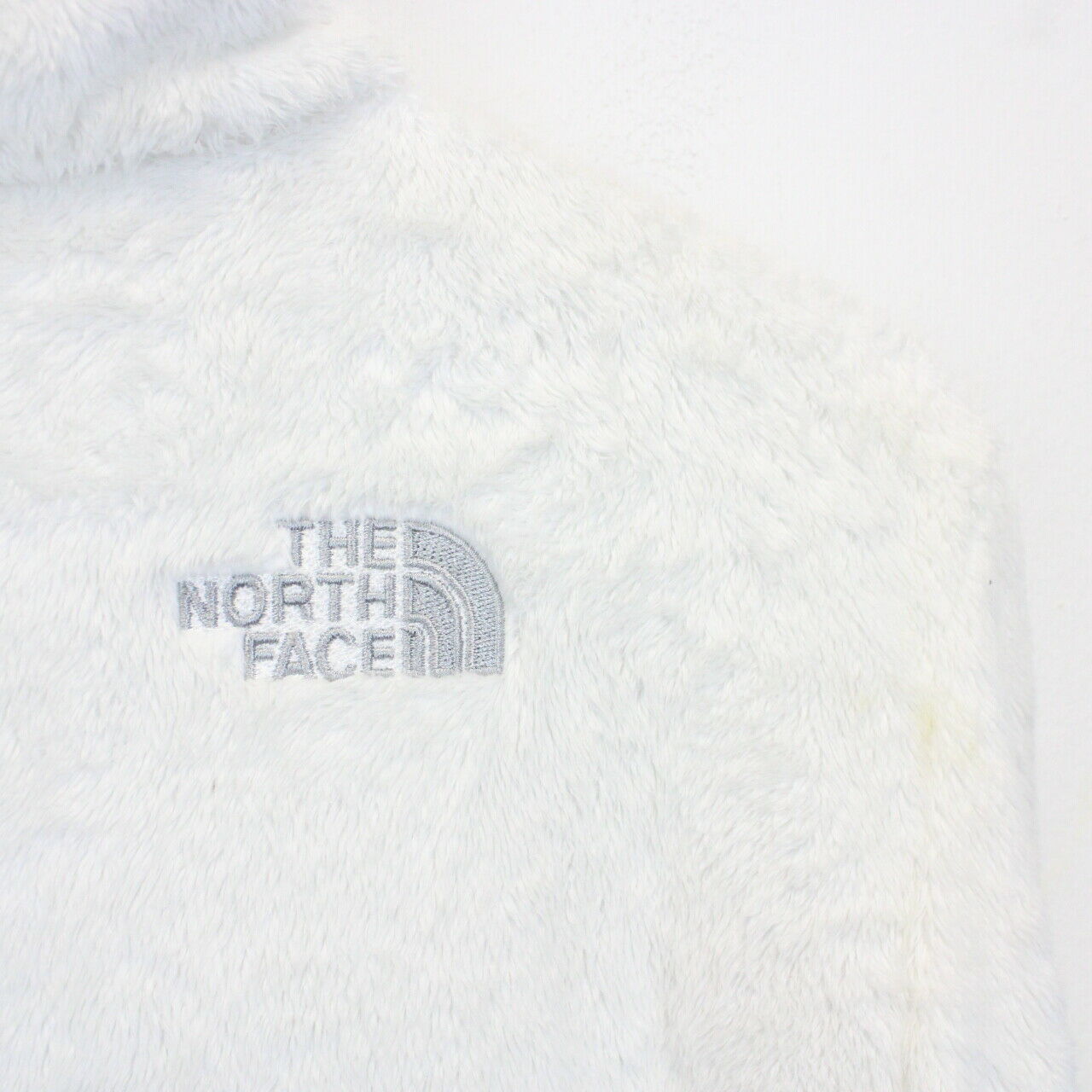 Womens THE NORTH FACE Fleece Jacket White | Medium