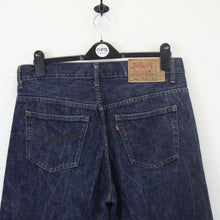Load image into Gallery viewer, Womens LEVIS 501 Jeans Dark Blue | W33 L28
